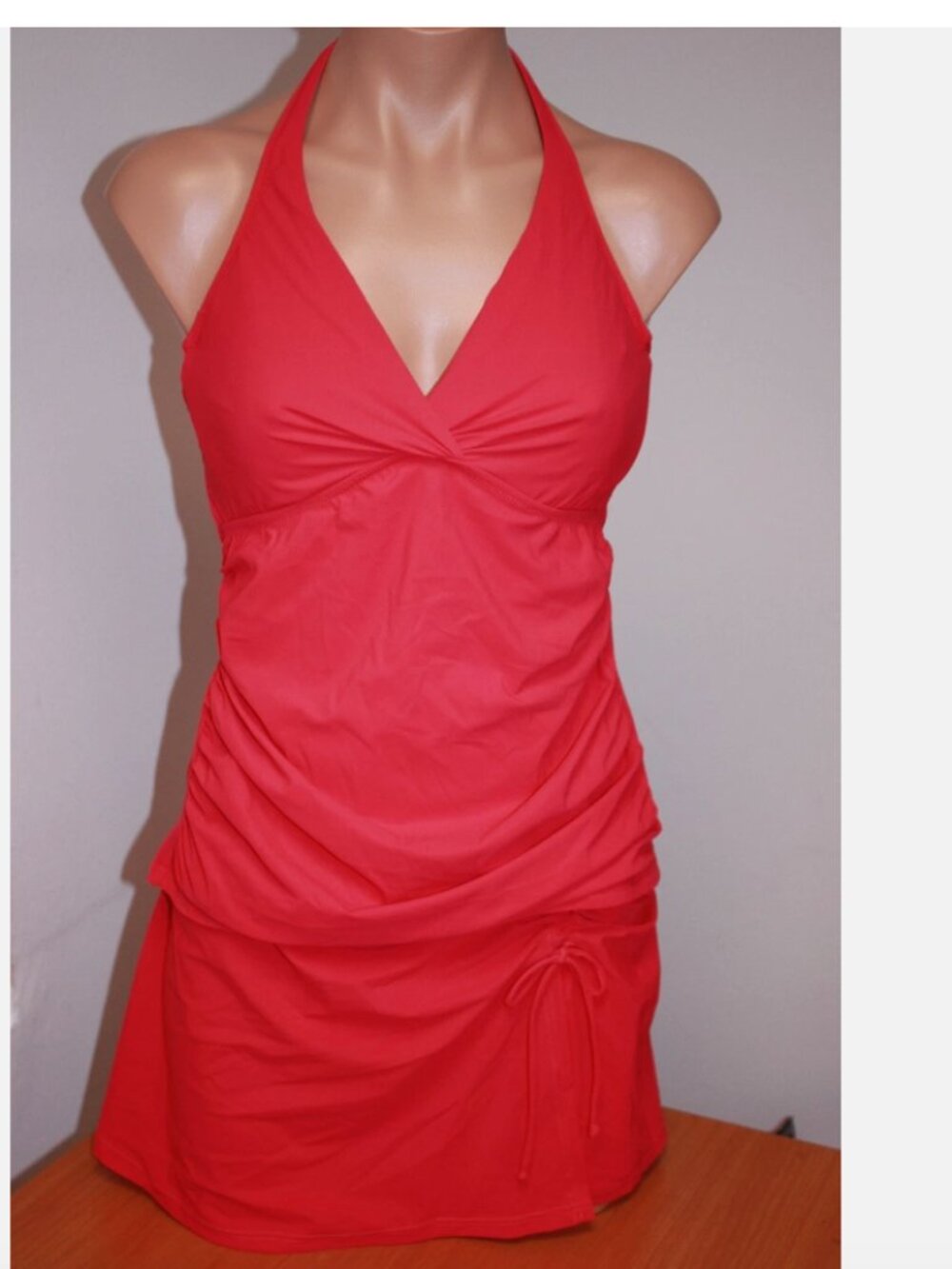 NWT Profile Swimsuit Halter Tankini Bikini set Azalea Skirt Underwire
